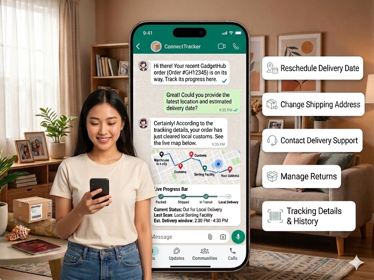 AI assistant helping businesses with customer service